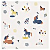 Marburg Kids' Walls Vliestapete Einhörner (Grau/Multicolor, Tieroptik, 10,05 x 0,53 m) | BAUHAUS