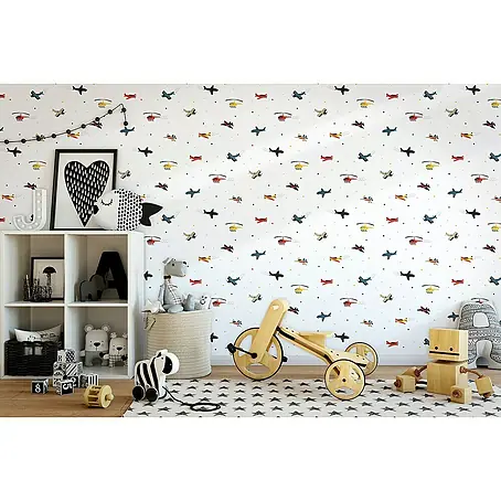 Marburg Kids' Walls Vliestapete Flugzeuge