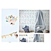 Marburg Kids' Walls Vliestapete (Grau/Multicolor, Grafisch, 10,05 x 0,53 m) | BAUHAUS