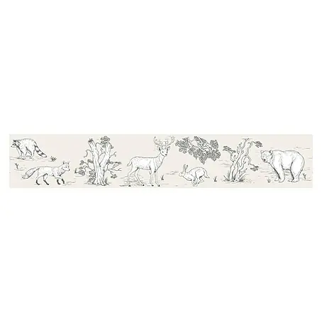 Marburg Kids' Walls Tapetenborte Waldtiere