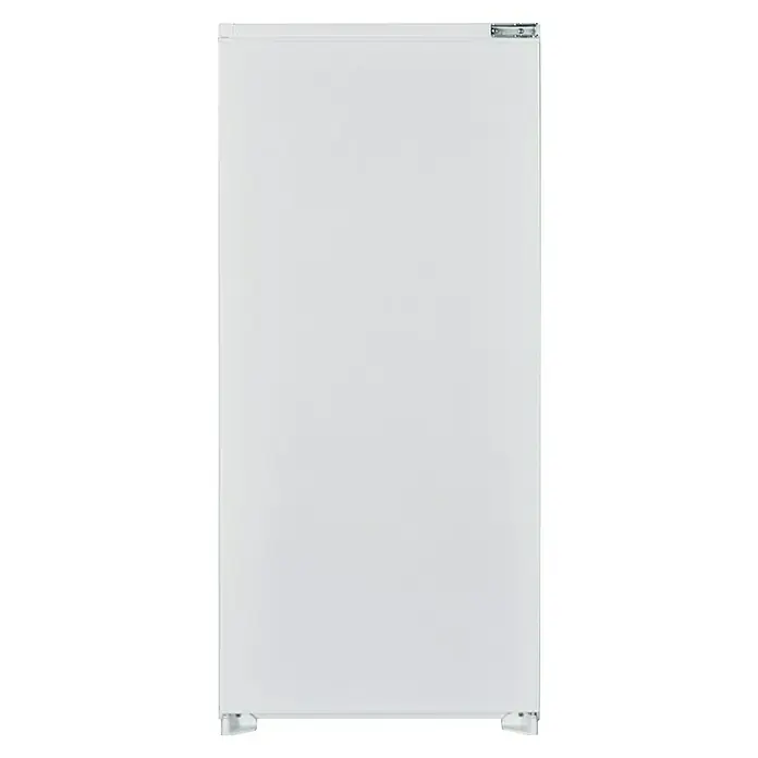 Respekta Premium Küchenzeile Gabriel - Breite: 290 cm, Weiß, Mit Elektrogeräten - Weißer Kühlschrank für die Lagerung von Speisen und Getränken mit einer schlichten, modernen Optik.