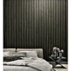 Marburg Botanica Vliestapete Wandpaneele (Schwarz/Anthrazit, Holzoptik, 10,05 x 0,53 m) | BAUHAUS