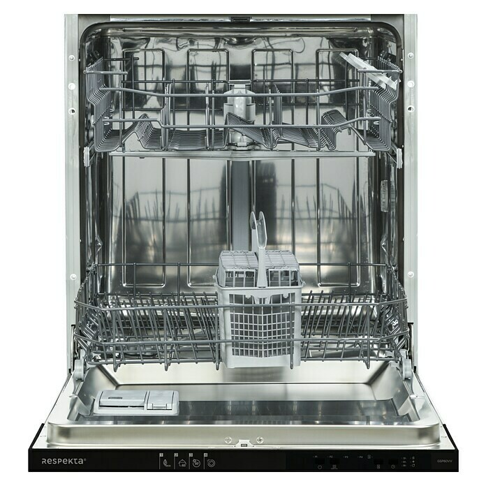 Respekta Premium Küchenzeile BERP290HWGC (Breite: 290 cm, Mit Elektrogeräten, Grau Hochglanz)