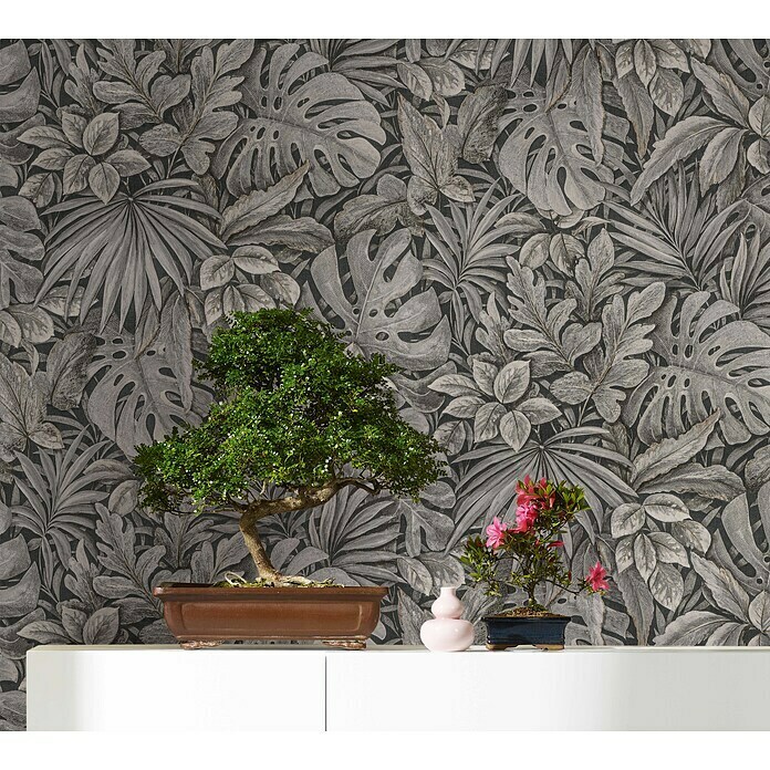 Marburg Botanica Vliestapete (Braun, Floral, 10,05 x 0,53 m) | BAUHAUS