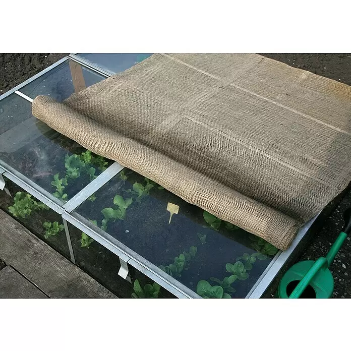 Floraworld Classic Jute-Gewebematte - Natur, 500 cm - Stimmungsaufnahme