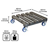 Gardol Pflanzenroller Concrete (Max. Belastung: 200 kg)