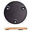 Wagner System Pflanzenroller (Durchmesser: 29,5 cm, Holz, Schwarz, Max. Belastung: 100 kg) | BAUHAUS