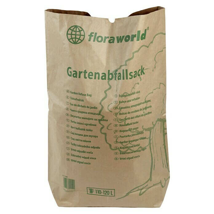 Floraworld Classic Papiersack (110 l)