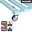 Wagner System Pflanzenroller (9,5 x 38 cm, Blau, Max. Belastung: 120 kg, Durchmesser Rolle: 50 mm) | BAUHAUS