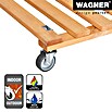 Wagner System Pflanzenroller (9,5 x 38 cm, Hellbraun, Max. Belastung: 120 kg, Durchmesser Rolle: 50 mm) | BAUHAUS