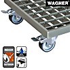 Wagner System Pflanzenroller (L x B: 29 x 29 cm, Metall, Pulverbeschichtet, Max. Belastung: 200 kg) | BAUHAUS