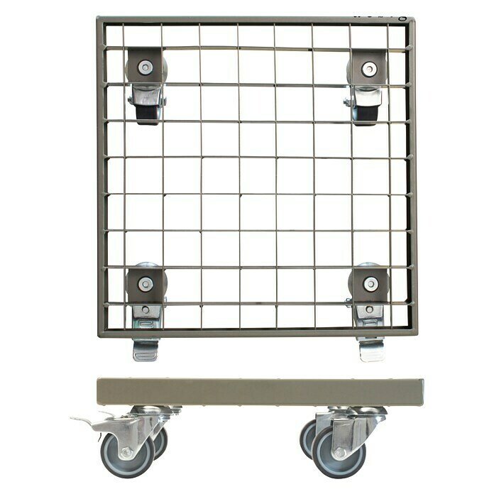 Wagner System Pflanzenroller29 x 29 cm, Metall, Max. Belastung: 200 kg Front View