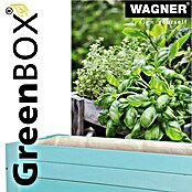 Wagner System GreenFamily Hochbeet GreenBOX light (83 x 34,5 x 70 cm, Holz, Aqua Splash) | BAUHAUS