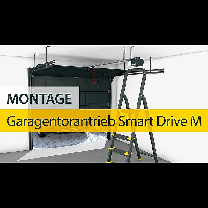 Schellenberg Garagentorantrieb Smart Drive M (Torfläche: Max. 8 m², Zugkraft: Max. 500 N) | BAUHAUS