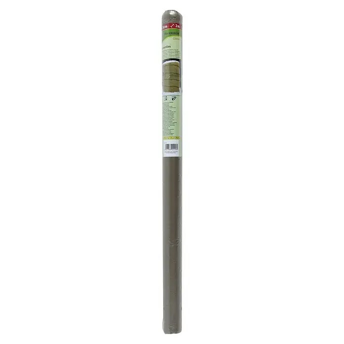 Floraworld Classic Winterschutzvlies - 10 x 2 m, Geeignet für: Überwinterung - Das Bild zeigt eine Rolle Floraworld Classic Unkrautvlies mit den Maßen 10 m x 2 m, ideal für den Einsatz im Garten zur Unkrautbekämpfung.