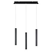 LED-Pendelleuchte Bruno (18 W, L x B x H: 55 x 8 x 60 cm, Schwarz, Warmweiß, 3 Stk.) | BAUHAUS