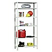 Simonrack Simonclassic Metallregal Comfort Plus (H x B x T: 200 x 100 x 30 cm, Traglast pro Boden: 100 kg, Anzahl Böden: 6 Stk., Schrauben, Weiß) | BAUHAUS
