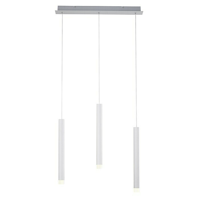 LED-Pendelleuchte Bruno (18 W, L x B x H: 55 x 8 x 60 cm, Aluminium, Warmweiß, 3 Stk.) | BAUHAUS