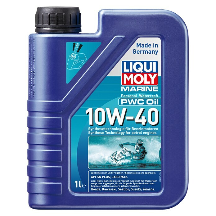 Liqui Moly Marine Motoröl PWC OIL 10W-401 l Front View