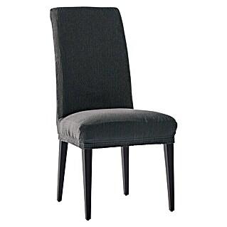 Funda para silla pack 2 con respaldo Vesta (1 plaza, 70 x 50 cm, Gris)