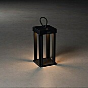 Konstsmide LED-Laterne Cannes (15 x 15 x 42 cm, Schwarz) | BAUHAUS