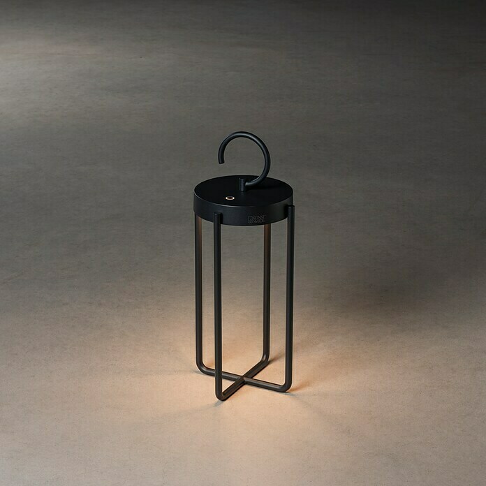 Konstsmide LED-Laterne Manorola (15,5 x 15 x 39 cm, Schwarz) | BAUHAUS