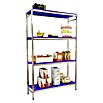 Simonrack Simoninox Estantería metálica Inicial (Al x An x Pr: 160 x 86 x 40 cm, Capacidad de carga por balda: 180 kg, Número de baldas: 4 ud., Inserción, Material balda: Plástico) | BAUHAUS