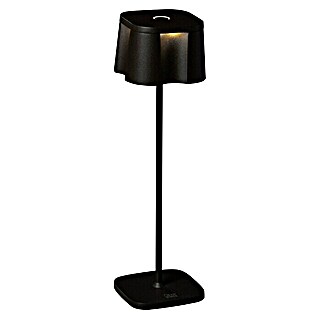 Konstsmide Led-tafellamp Nice (l x b x h: 10 x 10 x 36 cm, Warm wit, Zwart)