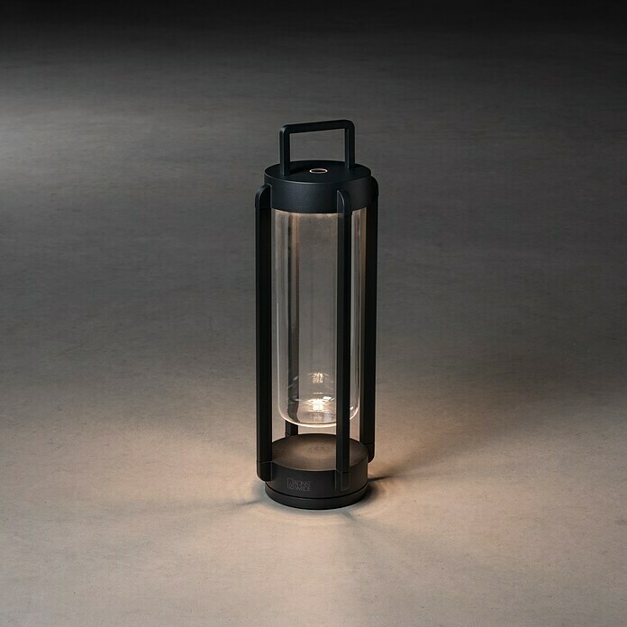 Konstsmide LED-Laterne Otranto (15 x 15 x 44 cm, Schwarz) | BAUHAUS