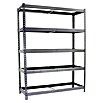 Simonrack Ecoforte Estantería para cargas pesadas Metal (Al x An x Pr: 200 x 180 x 60 cm, Número de baldas: 5 ud., Inserción, Galvanizado, Capacidad de carga por balda: 400 kg, Bandejas no incluidas) | BAUHAUS