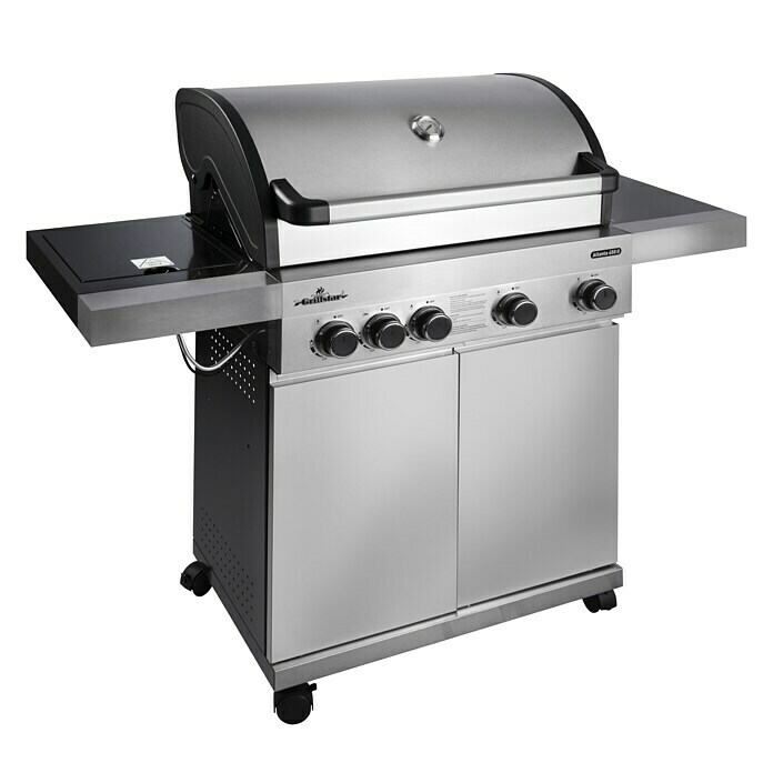 Grillstar Gasgrill Atlanta II 450Anzahl Brenner: 4, Hauptgrillfläche: 73 x 41,5 cm, 17 kW Diagonal View