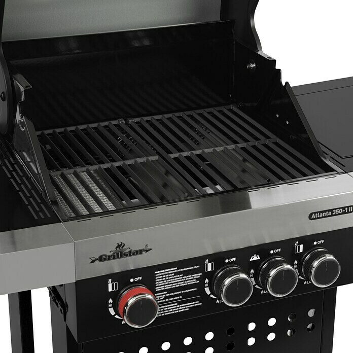 Grillstar Gasgrill Atlanta II 350-1Anzahl Brenner: 3, Hauptgrillfläche: 50 x 41,5 cm, 12 kW Detail Shot