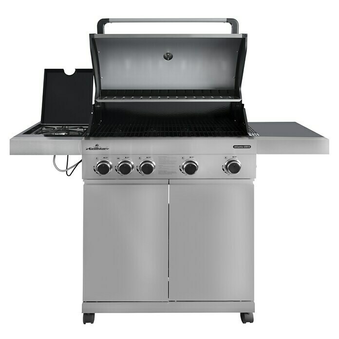 Grillstar Gasgrill Atlanta II 450Anzahl Brenner: 4, Hauptgrillfläche: 73 x 41,5 cm, 17 kW Front View