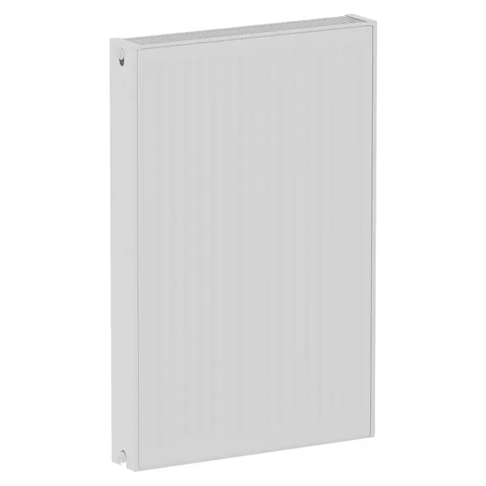 Kompaktheizkörper - B x H: 600 x 900 mm, Wärmeleistung bei Vorlauftemperatur von 75 °C (D: 50): 1.482 W, Typ Heizkörper: 22 - Nahaufnahme eines Heizkörpers, der Wärme effizient abgibt und für ein angenehmes Raumklima sorgt.