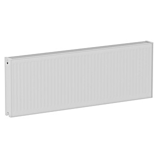 E.C.A. Kompaktheizkörper (B x H: 1 400 x 500 mm, Wärmeleistung bei Vorlauftemperatur von 75 °C (D: 50): 2 186 W, Typ Heizkörper: 22)