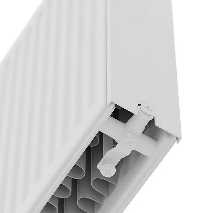 Kompaktheizkörper - B x H: 400 x 900 mm, Wärmeleistung bei Vorlauftemperatur von 75 °C (D: 50): 988 W, Typ Heizkörper: 22 - Detailaufnahme