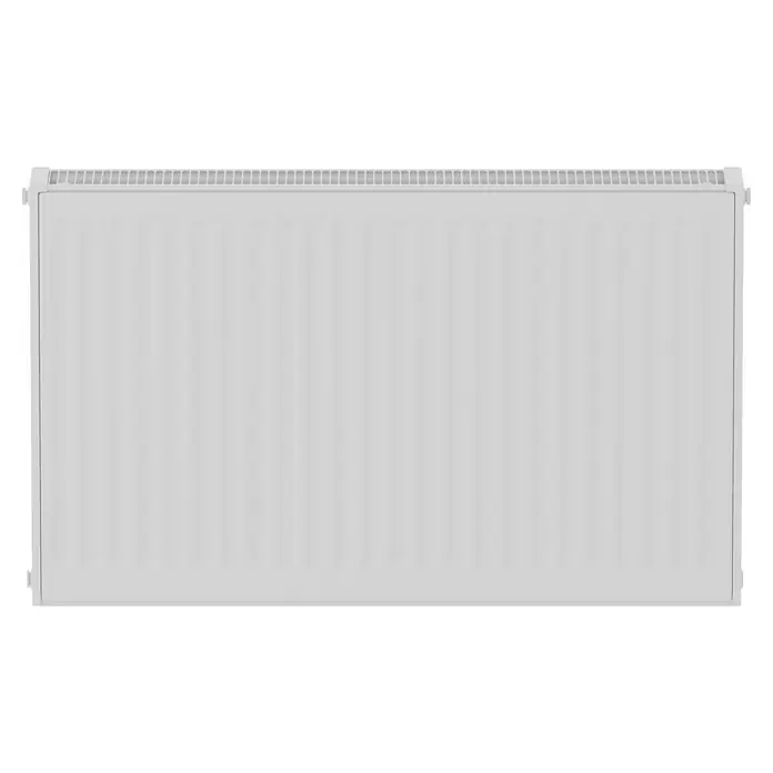 Kompaktheizkörper - B x H: 800 x 500 mm, Wärmeleistung bei Vorlauftemperatur von 75 °C (D: 50): 1.249 W, Typ Heizkörper: 22 - Ein Heizkörper in schlichtem Weiß, ideal für jeden Raum. Kompakte Bauweise, effiziente Wärmeabgabe für angenehme Temperaturen.