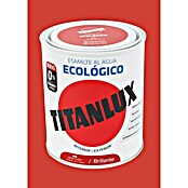 Titanlux Esmalte de color Eco Rojo China (750 ml, Brillante)