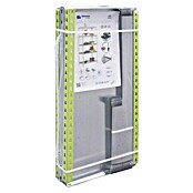 Simonrack Simongarden Estantería metálica Click (Al x An x Pr: 180 x 90 x 30 cm, Capacidad de carga: 900 kg, Número de baldas: 5 ud., Inserción, Blanco/Galvanizado) | BAUHAUS
