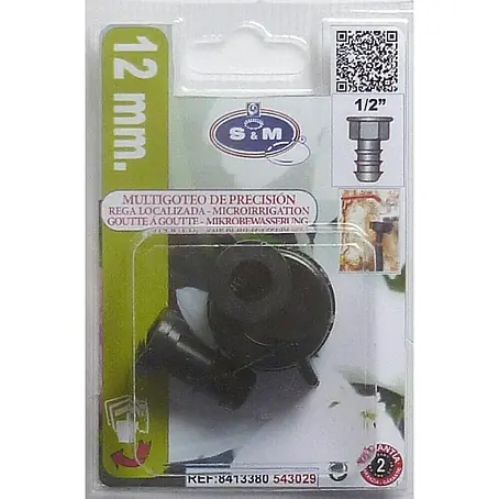 Conector para manguera goteo Hembra