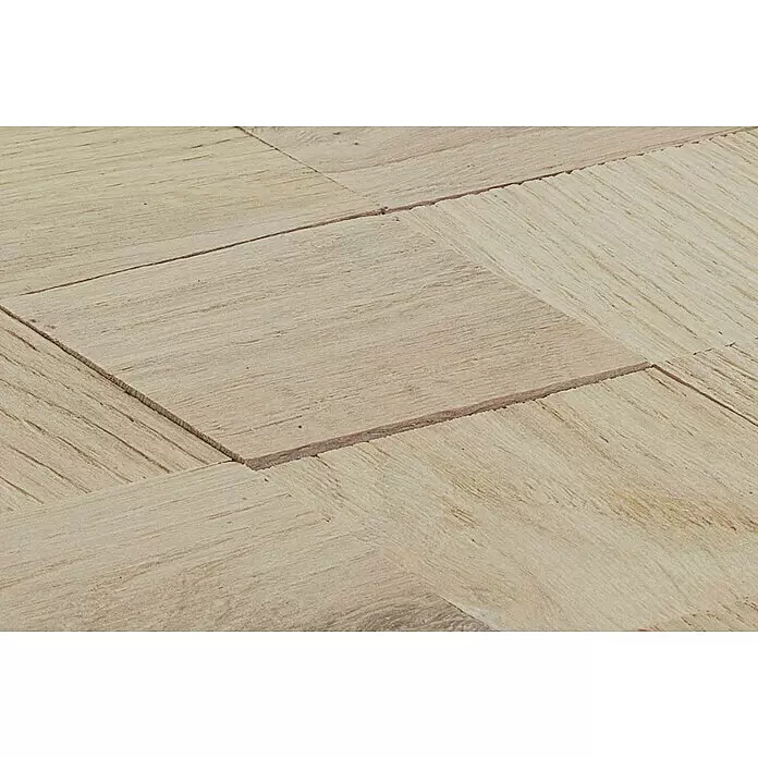 Wodewa Holzmosaik 50 Eiche - 300 x 300 mm, Stärke: 2 mm - 6 mm, 0,09 m², Unbehandelt - Detailaufnahme
