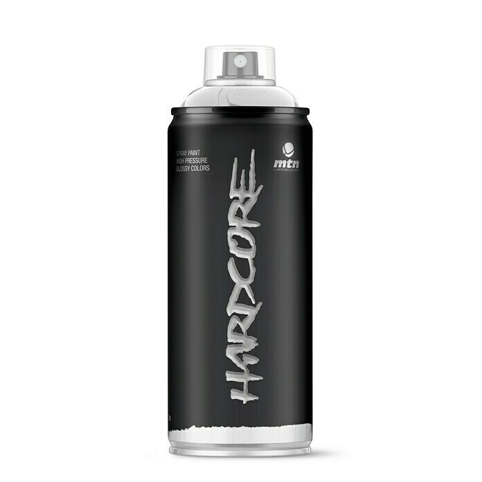 mtn Spray Hardcore (Plateado, 400 ml, Brillante)