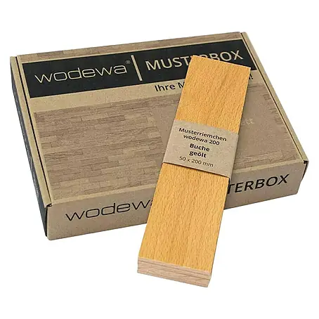 Wodewa  Echtholzriemchenmuster 200 Buche