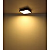 Globo Doro LED-Panel Holzoptik (24 W, 45 x 45 cm, Holzoptik/Graphit, Warmweiß) | BAUHAUS