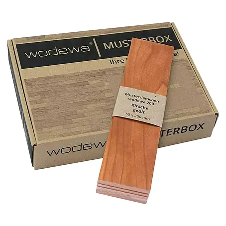 Wodewa  Echtholzriemchenmuster 200 Kirsche