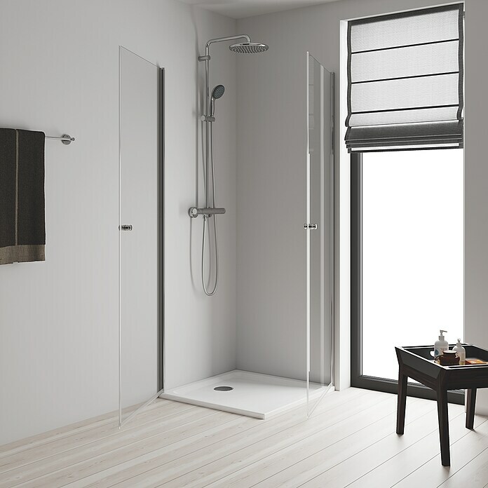 Grohe Vitalio Start Duschsystem 250Mit Thermostatarmatur, Lochabstand: 101,6 cm, Anzahl Strahlarten: 2 Stk., Chrom Mood Shot