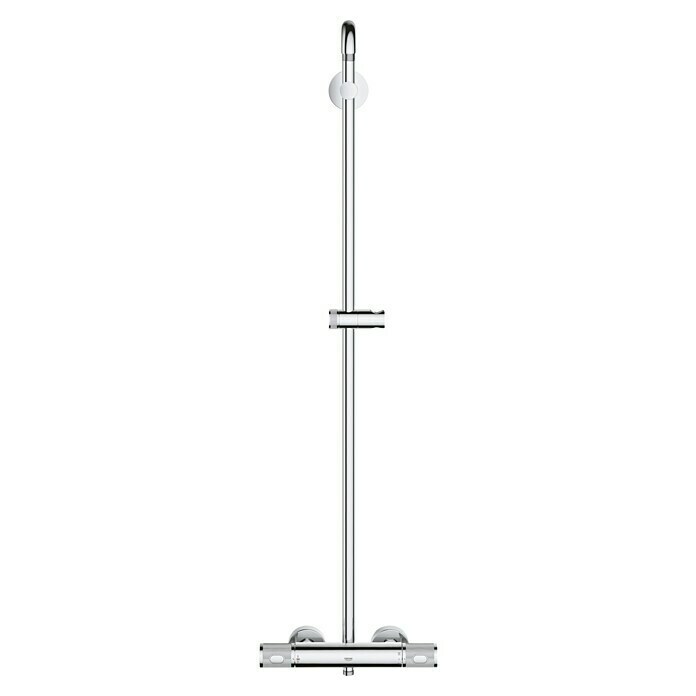 Grohe Vitalio Joy Duschsystem 260Mit Thermostatarmatur, Lochabstand: 100,5 cm, Anzahl Strahlarten: 3 Stk., Chrom Front View