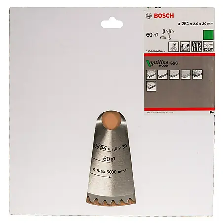 Bosch  Disco de sierra Optiline Wood