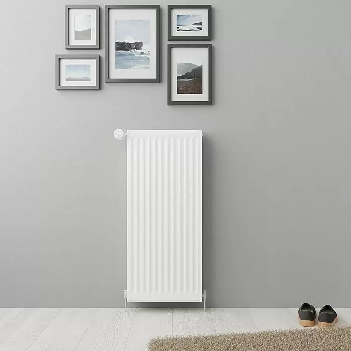 Kompaktheizkörper - B x H: 400 x 900 mm, Wärmeleistung bei Vorlauftemperatur von 75 °C (D: 50): 988 W, Typ Heizkörper: 22 - Stimmungsaufnahme