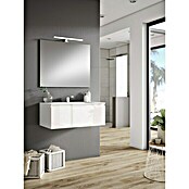 Mueble de lavabo Módena (L x An x Al: 45 x 80 x 30 cm, Blanco, Brillante)